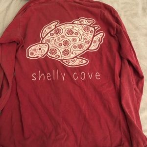 Shelly Cove Top. Size Small